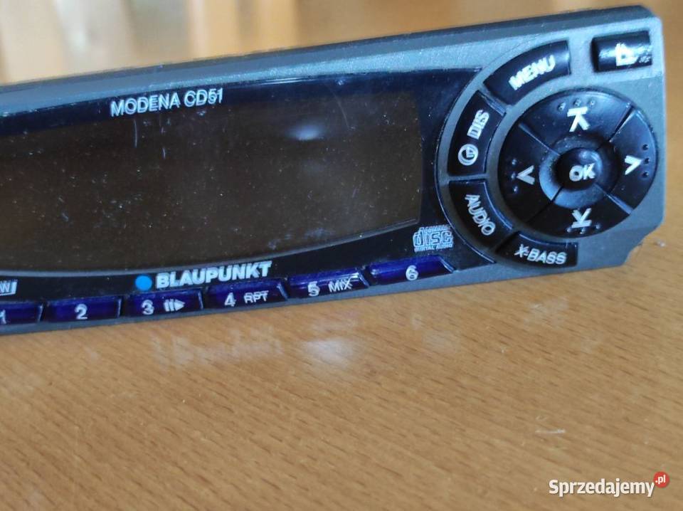 panel front radia Blaupunkt Modena CD51 Pozostałe sprzedam