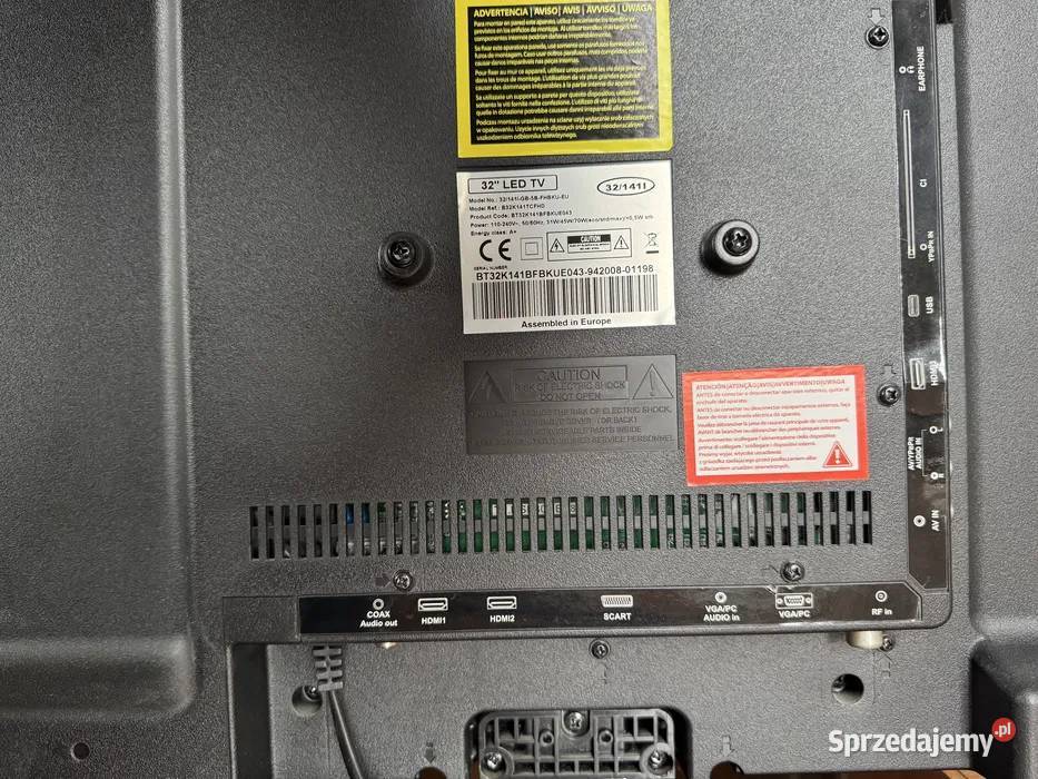 Telewizor 32 cale led Blaupunkt sprawny 32cale lubuskie Żary sprzedam