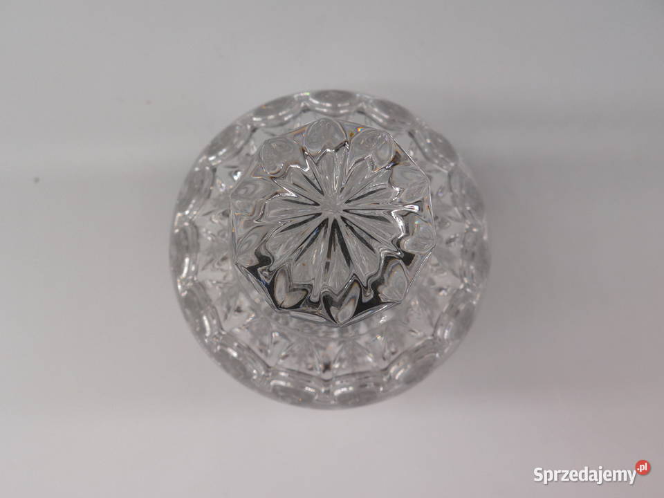 Kryształowa Cukiernica Bomboniera GORHAM CRYSTAL Raszków