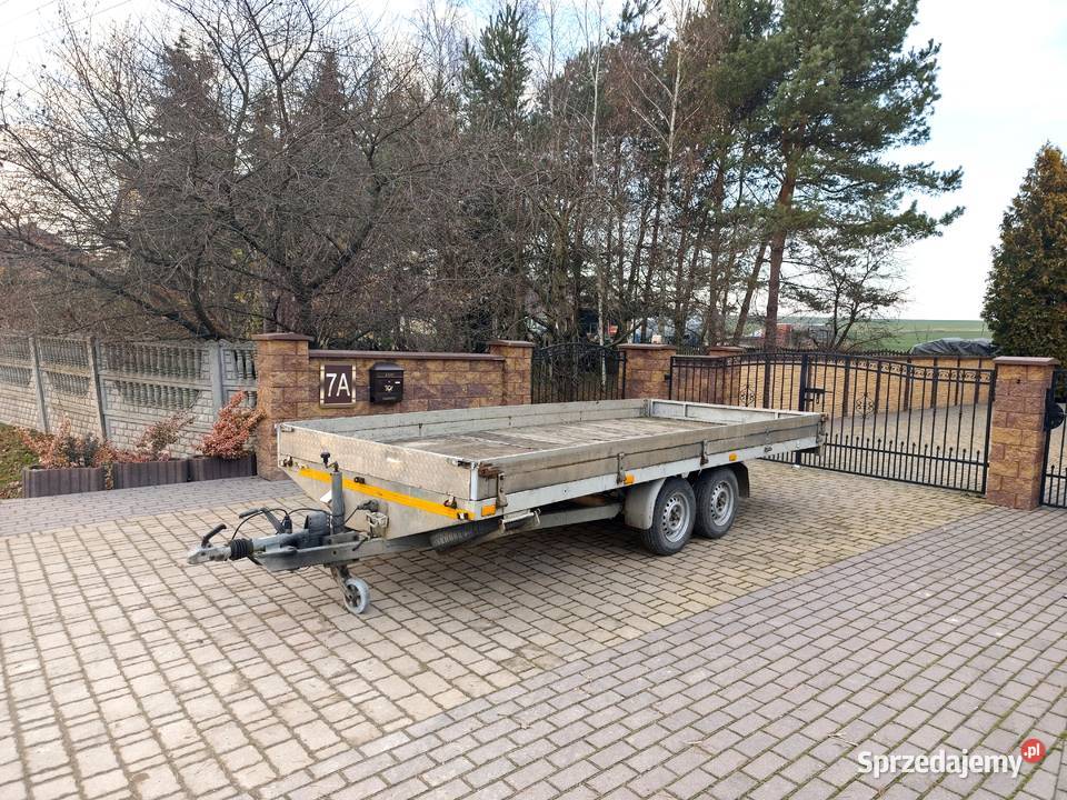 Przyczepa Dwuosiowa DMC 2000450x200Burty świętokrzyskie Wodzisław
