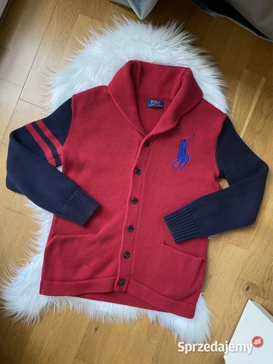 Sweter męski kardigan w stylu Vintage Ralph Piaseczno