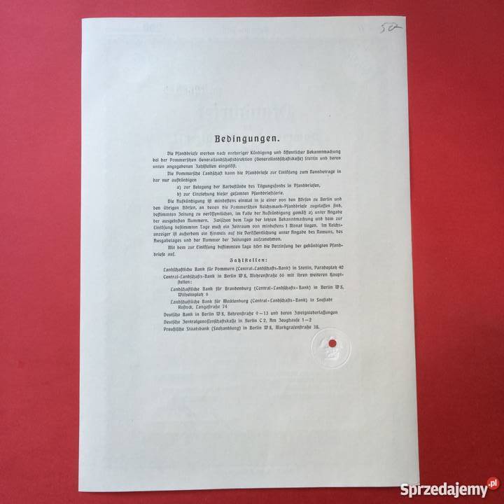 18 Papiery wartościowe 200 reichsmark