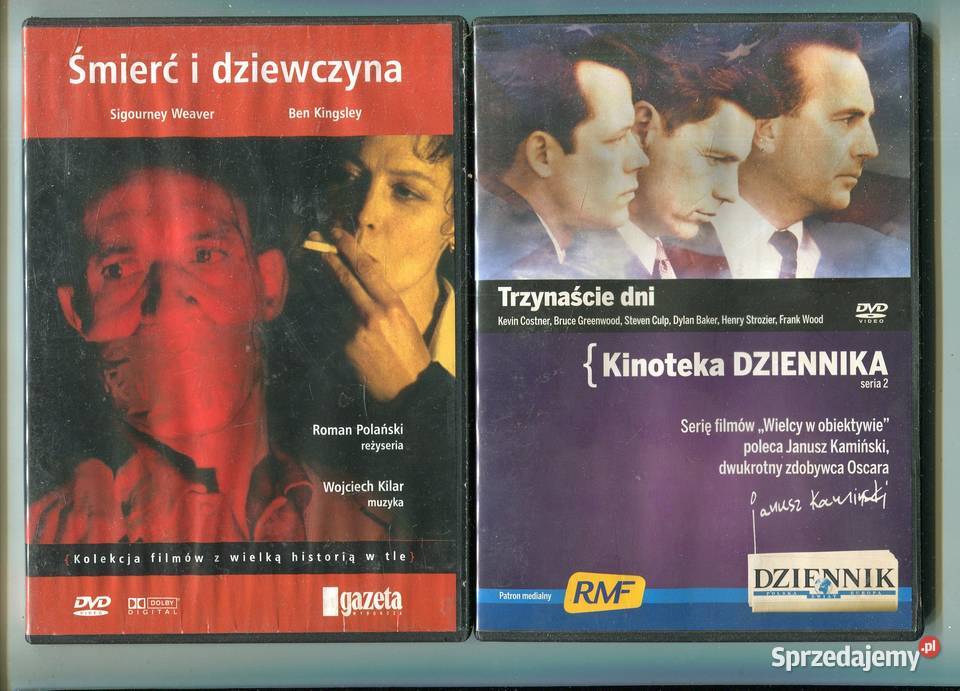 Śmierć i dziewczyna trzynaście dni 2 Filmy DVD Szczecin