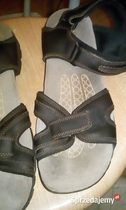 Męskie skórzane sandały CLARKS Active Air 46