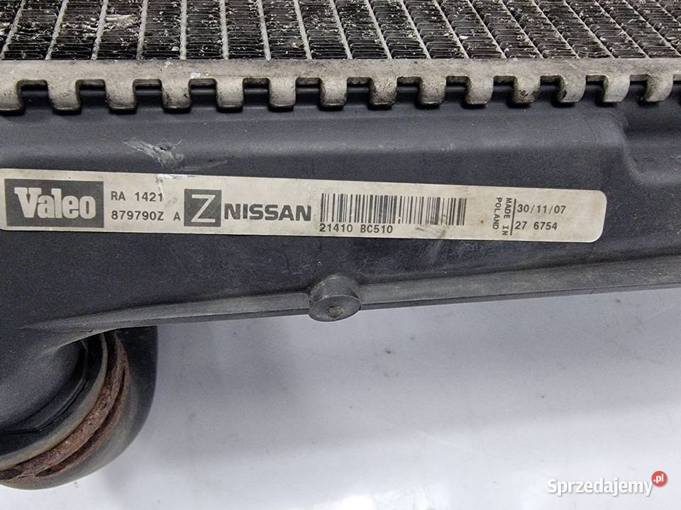 CHŁODNICA WODY NISSAN NOTE 8200688375 Lipno