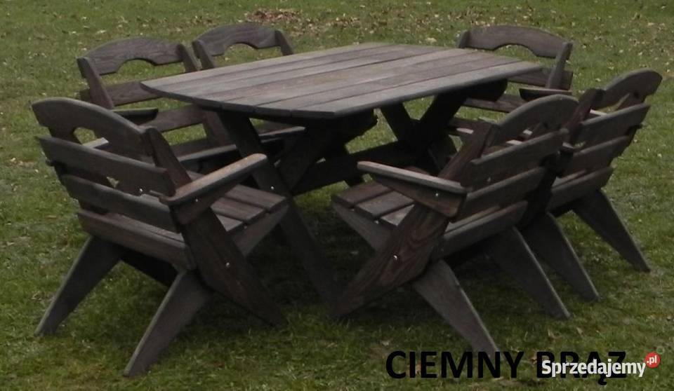 OKAZJA KOMPLET SKŁADANYCH MEBLI OGRODOWYCH śląskie Rydułtowy