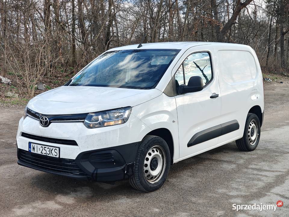 Toyota Proace 15hdi 2020r FVAT oszczędny wóz diesel mazowieckie Warszawa sprzedam