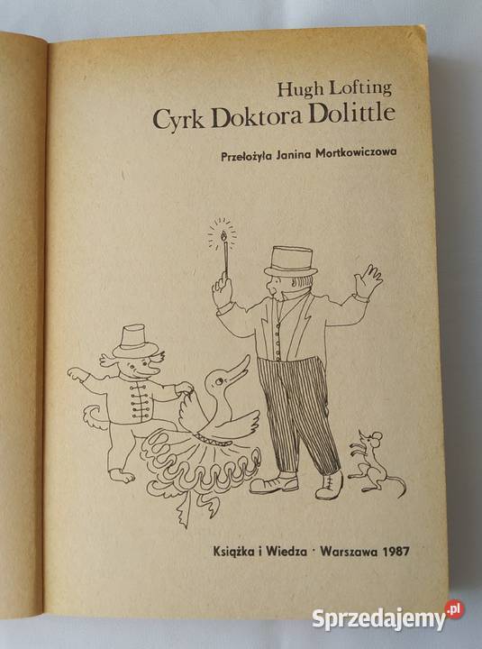 CYRK DOKTORA DOLITTLE Hugh Lofting Hajnówka