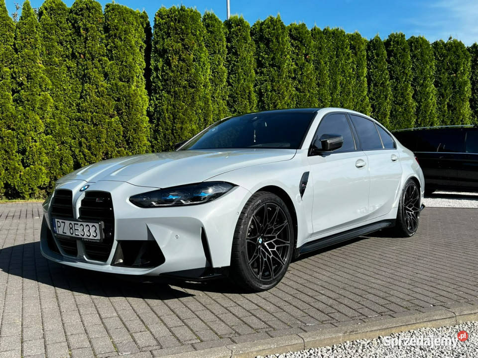 BMW M3 M3 Competition Lasery Kubły Carbon Kamery łopatki zmiany biegów Baranowo