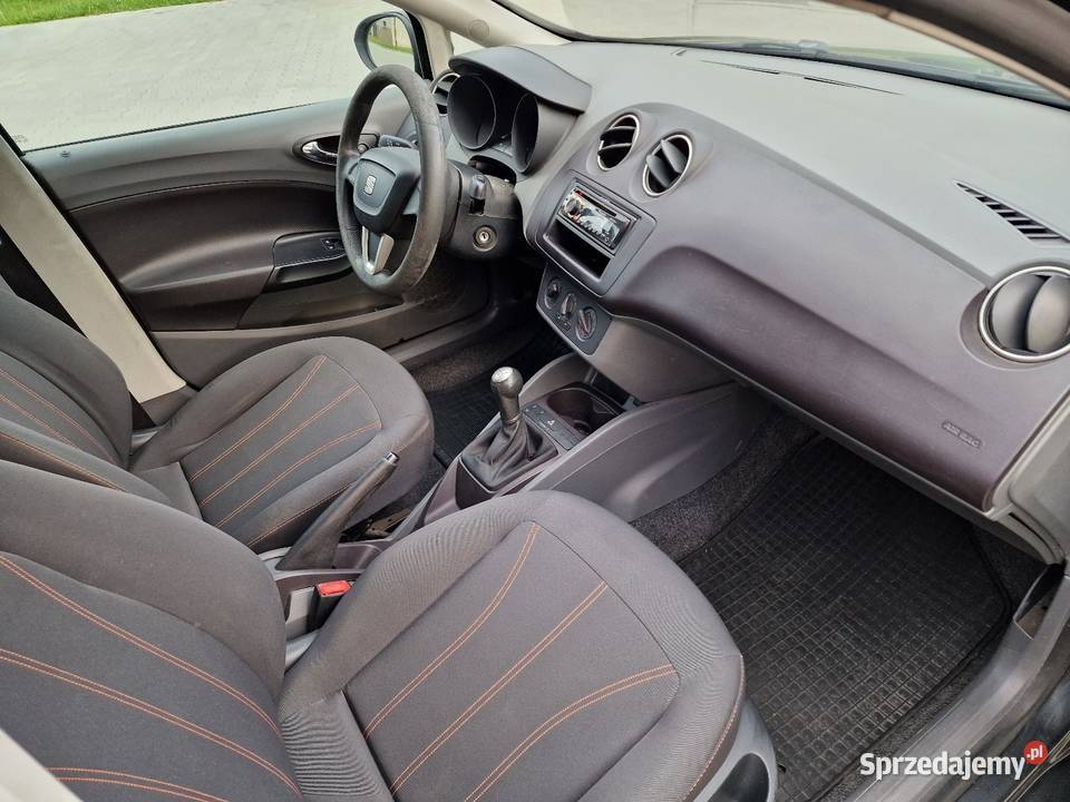 Seat Ibiza IV 6J 14 MPI LPG Klimatyzacja 1 elektryczne szyby