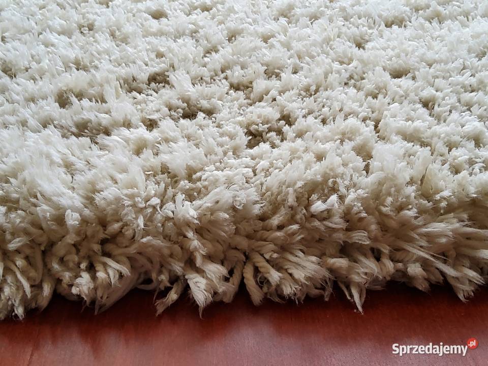 Gruby Puszysty Jasny Dywan 160 x 120 x 5 160m sprzedam