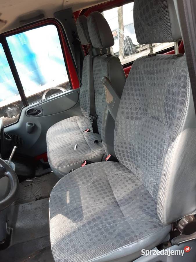 Transit MK7 9 osobowy Fotele komplet przod tyl Rok produkcji 2011 Motoryzacja sprzedam