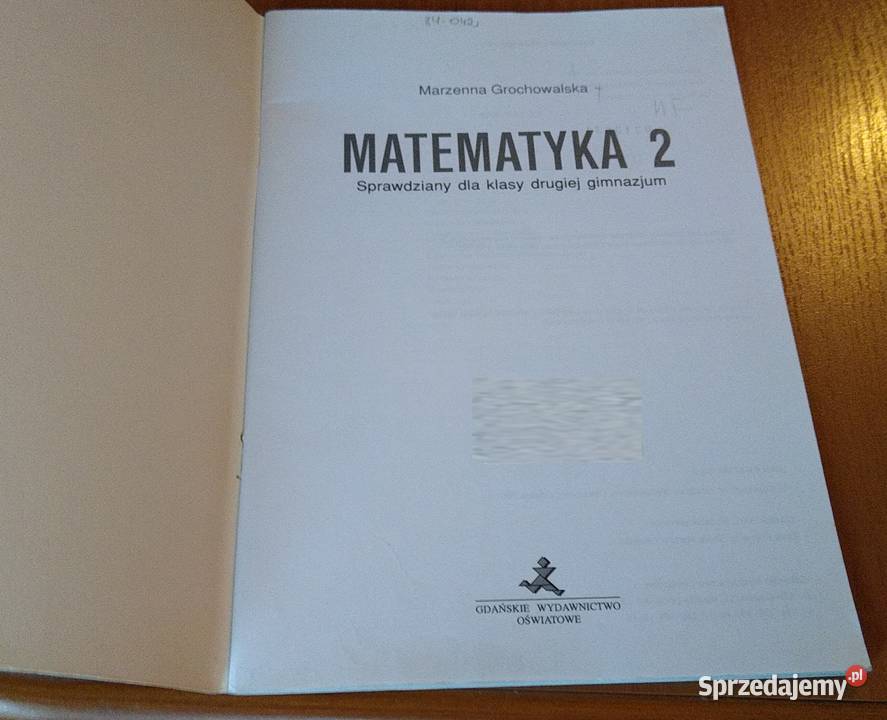 Matematyka 2 sprawdziany klasy drugiej gimnazjum Podręczniki Podręczniki Gdańsk sprzedam