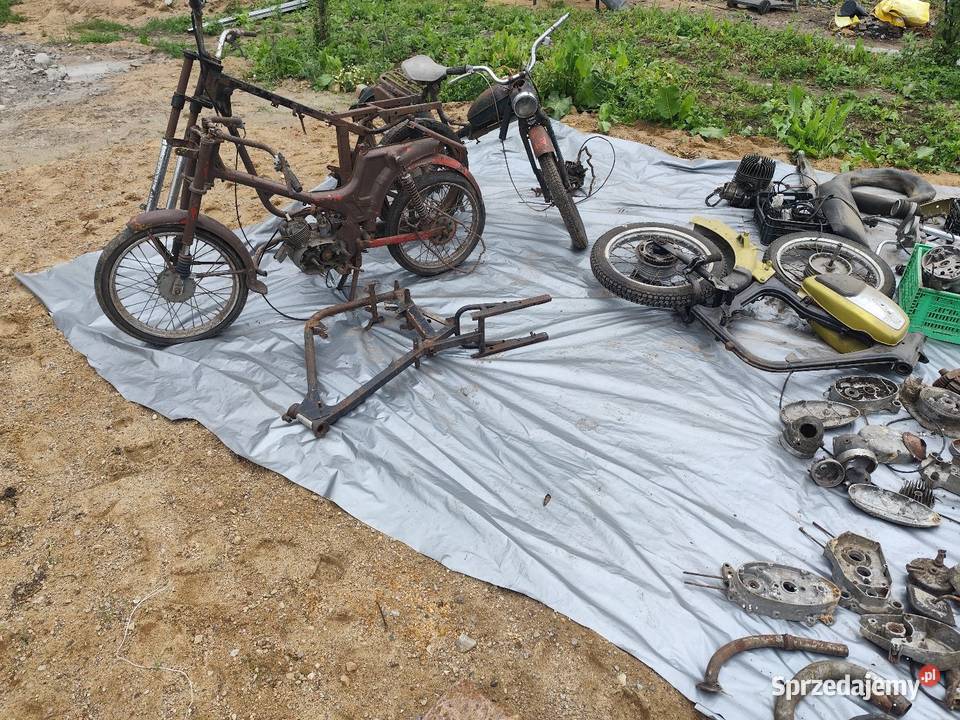 Częśći motocyklowe nieuszkodzony WSK Pisz sprzedam