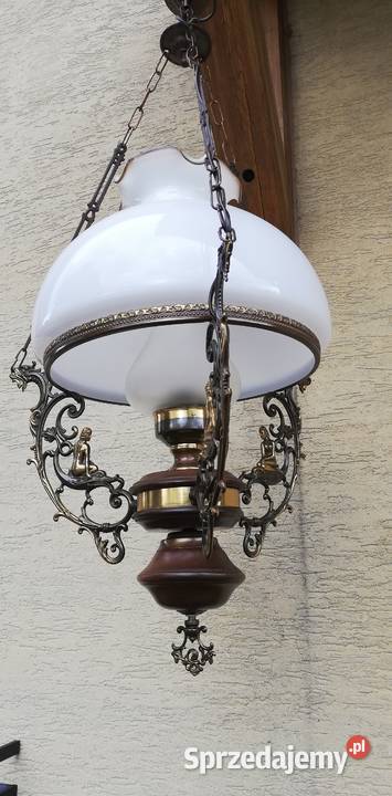 Lampa wisząca stylowa retro naftowa zabytkowa Lampy wiszące Garwolin