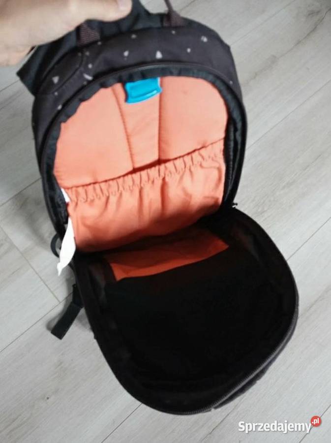 Kobiecy plecak rowerowy 8l ultralekki czarny