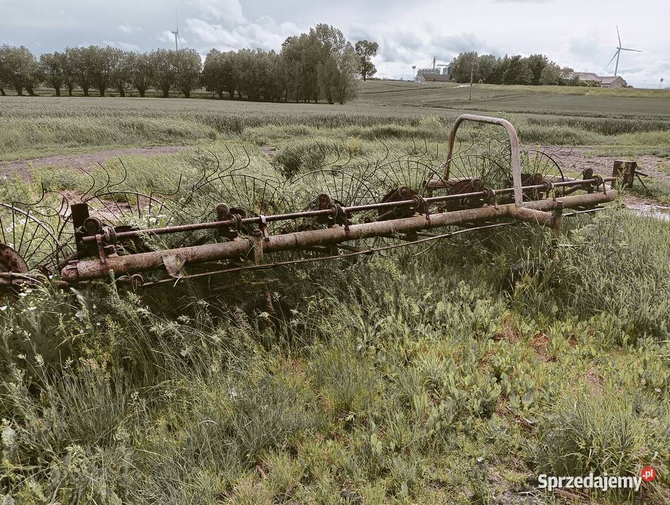 Sprzedam przetrząsarko zgrabiarkę słoneczko Radzyń Chełmiński