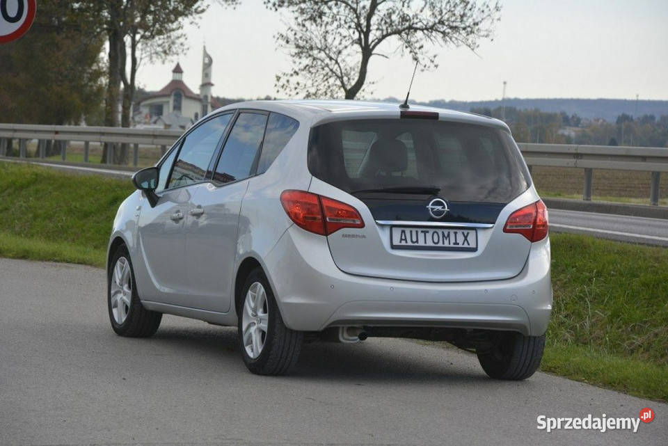 Opel Meriva 14 Turbo automat gwarancja przebiegu czujnik zmierzchu Sędziszów Małopolski