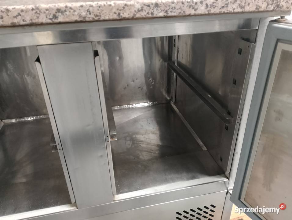 Stół do pizzy 2drzwiowy z blatem granitowym 900 Wrocław