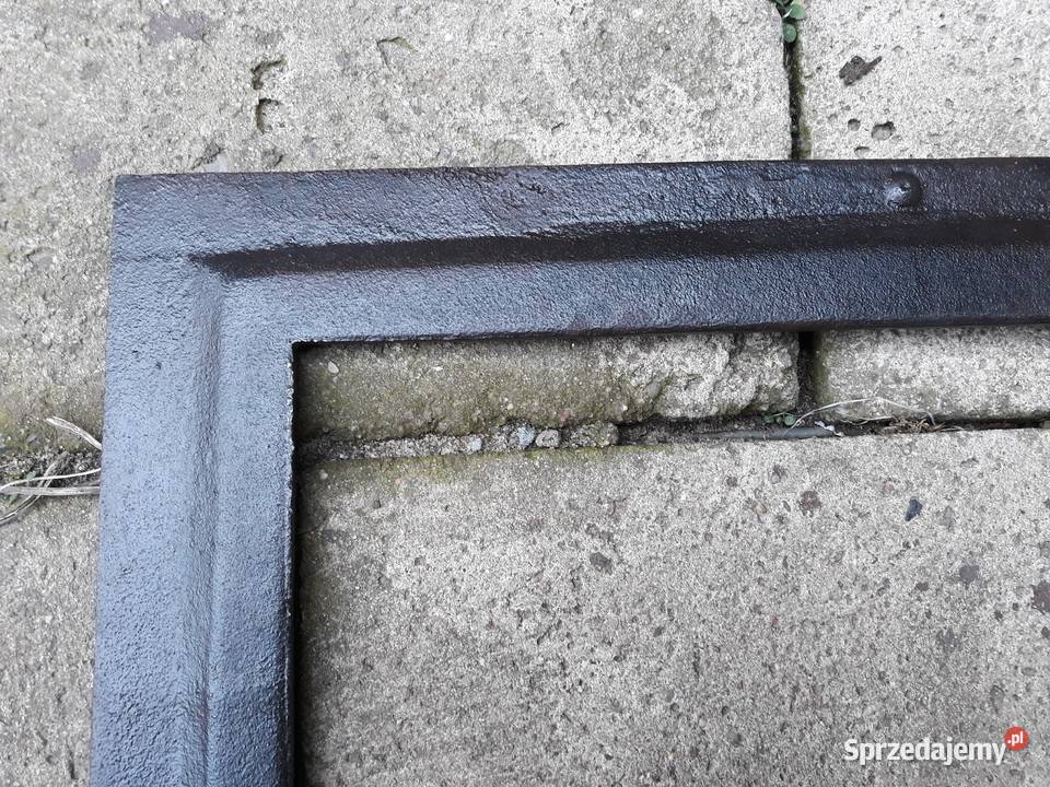 żeliwna rama piec kaflowy angielka koza cygan żeliwo Piece i kominki