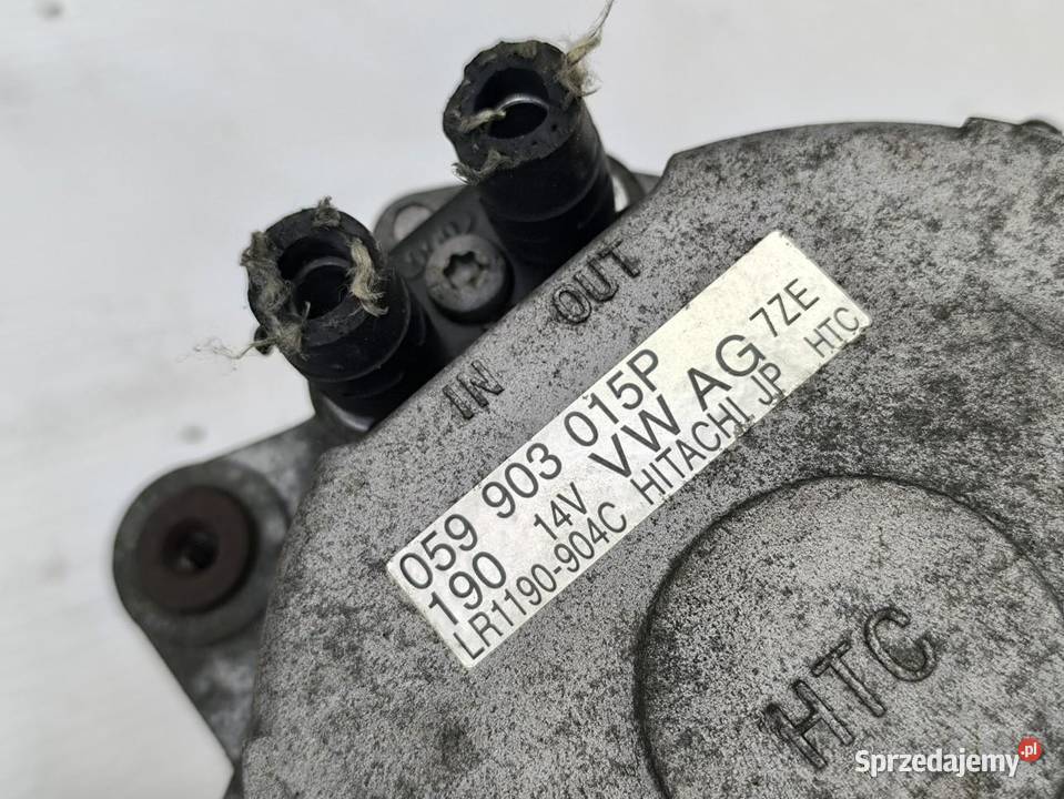 ALTERNATOR VOLKSWAGEN PHAETON 30TDI 059903015P osobowe