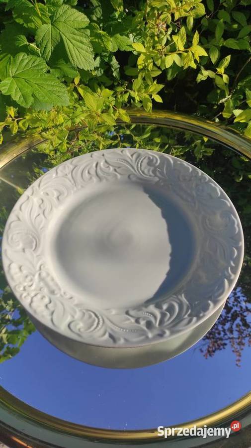 Patera Bogucice z reliefowanym brzegiem 32 Porcelana i szkło łódzkie Pabianice sprzedam