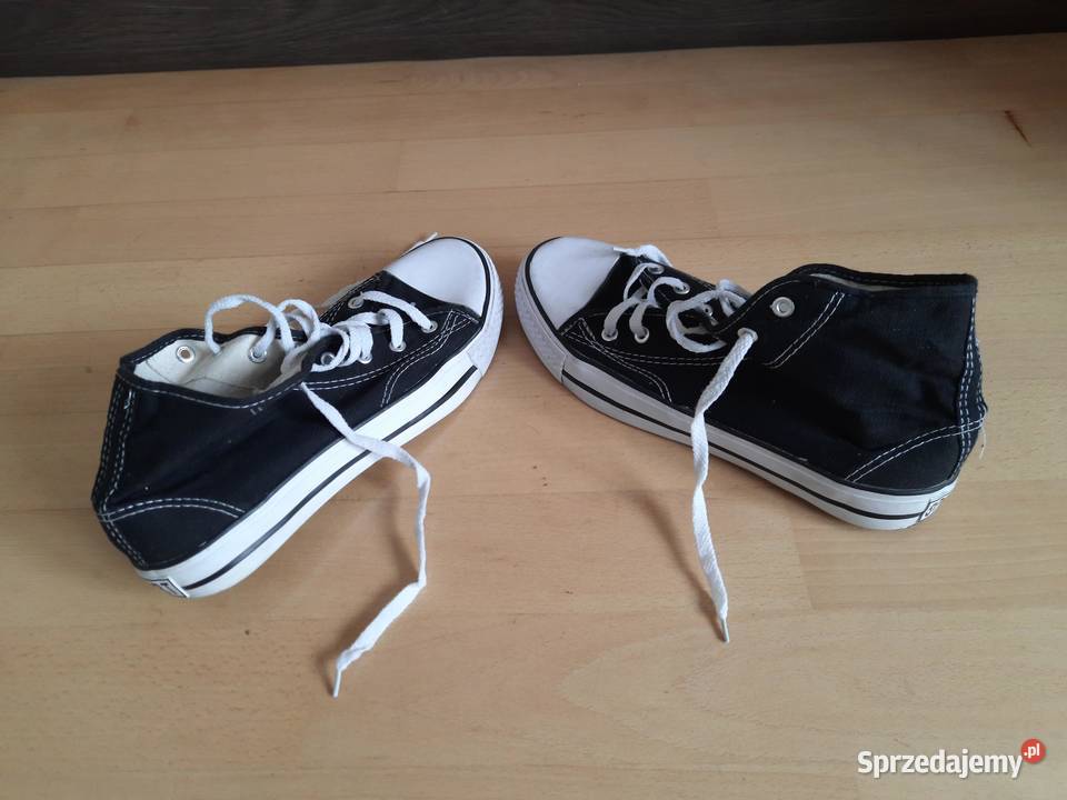 Buty trampki czarne wysokie Sport r 44 42 265 wielkopolskie Krotoszyn