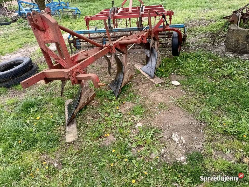Pług 4 skibowy zagonowy Overum 3 skibowy Skiold Kłodawa