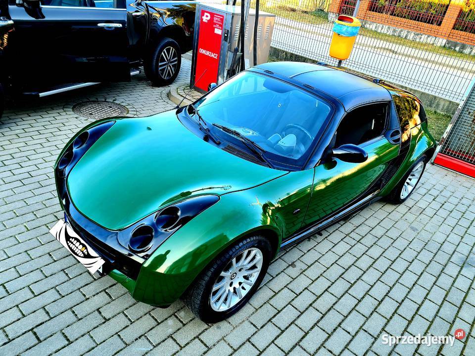 Smart Roadster Coupe 07t TARGA waga540 katB1 ASR (kontrola trakcji) podlaskie Wasilków