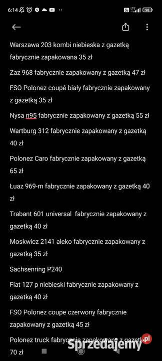 Kolekcja Kultowe Auta PRLu lubelskie