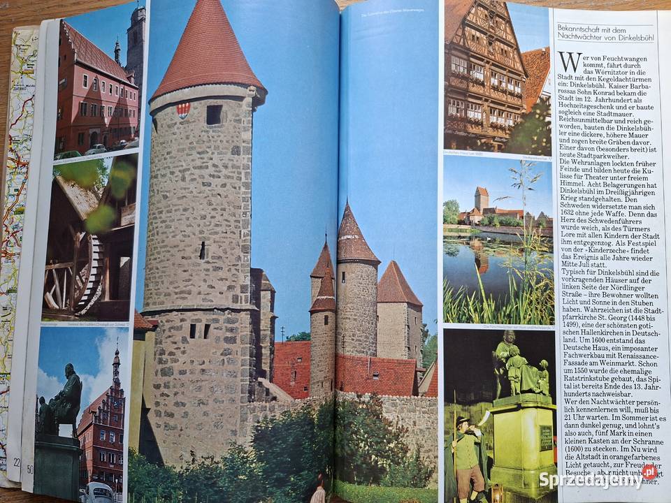 Bild atlas Romantische Strae j niemiecki Rok wydania 2000 Kraków