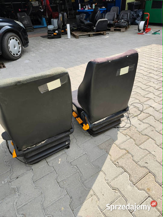 Fotele ISRI 12v pneumatyczne mechaniczne maszny Strzyżew