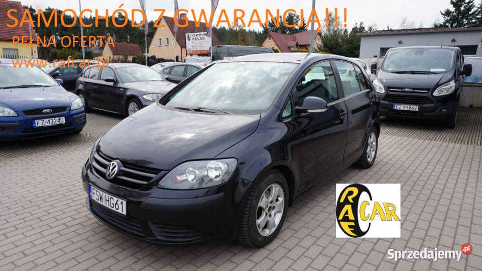 Volkswagen Golf Plus zarejestrowany ubezpieczony Zielona Góra