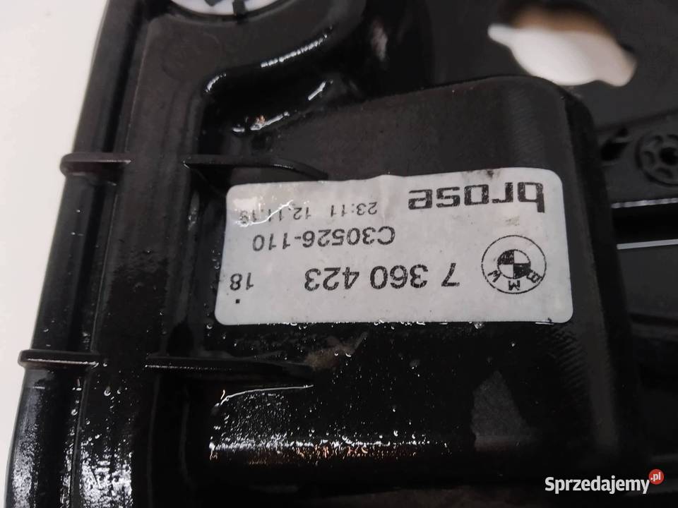 MECHANIZM SZYBY LEWY PRZÓD 7360423 Bmw Seria 5