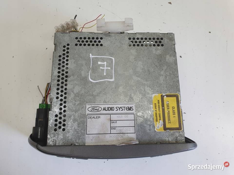 Ford Focus mk1 Transit mk6 RADIOODTWATRZACZ CD osobowe Sprzęt audio fabryczny lubelskie Janów