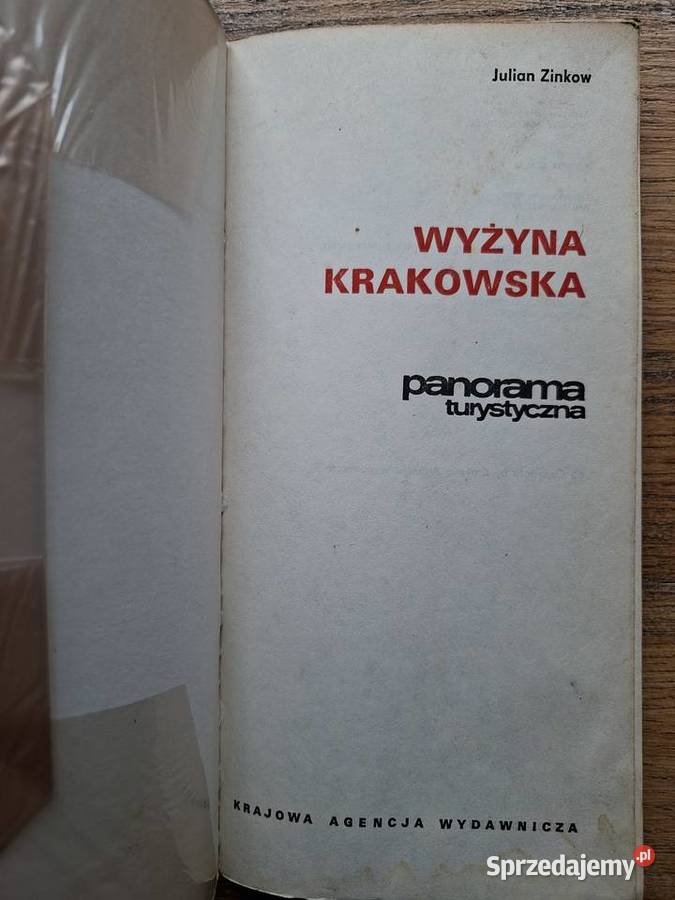 Wyżyna Krakowska panorama turystycznaJulian małopolskie