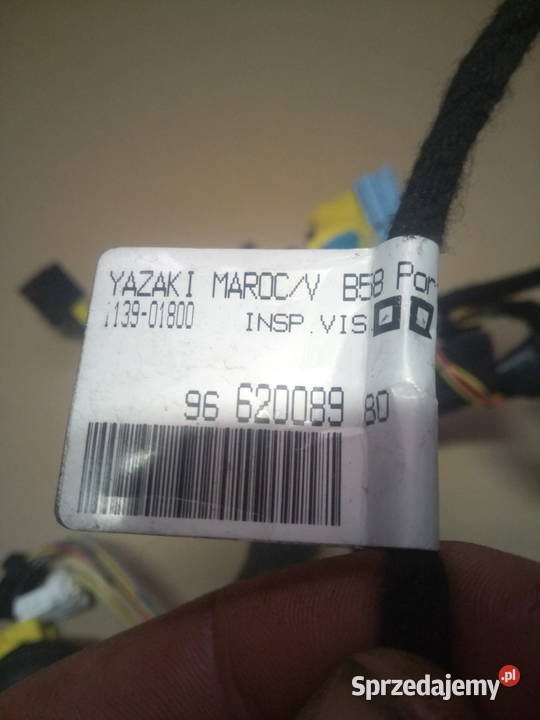 WIĄZKA INSTALACJA DRZWI PRZÓD C4 PICASSO Układ elektryczny, zapłon Myszków
