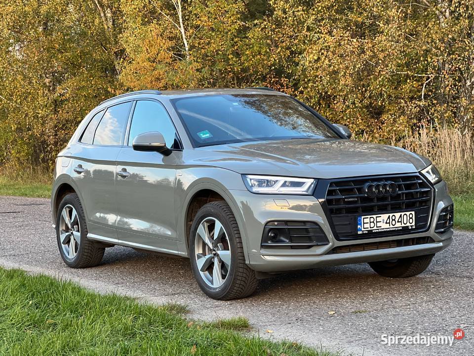 AUDI Q5 SLINE 50 TFSI e PlugIn Hybrid Quattro hybryda łódzkie Bełchatów