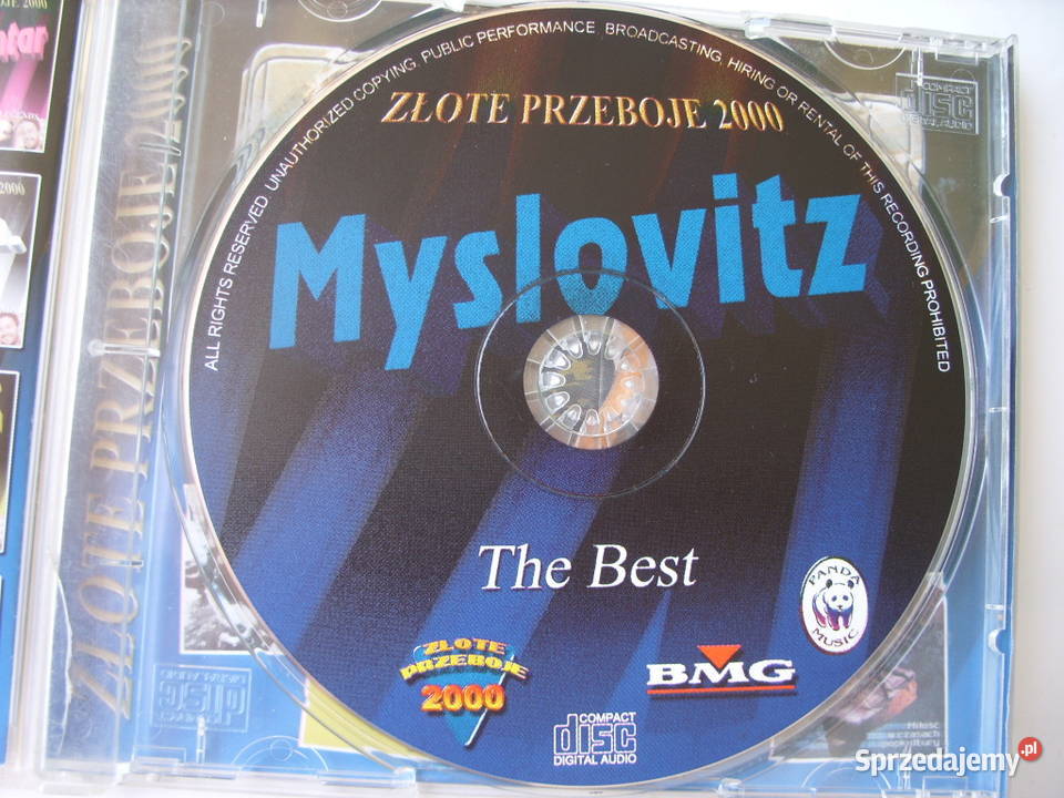 rock cd myslowitzzlote przeboje 2000 Wołów