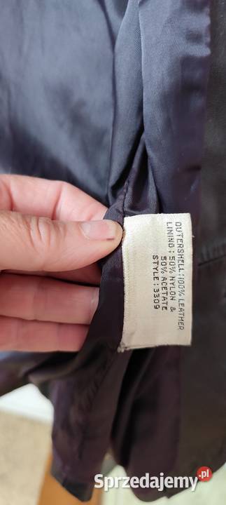 Kurtka skórzana vintage Jesionka