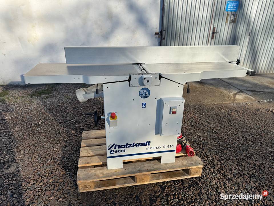 Wyrówniarko grubościówka SCM Minimax FS41 Wał Kalwaria Zebrzydowska