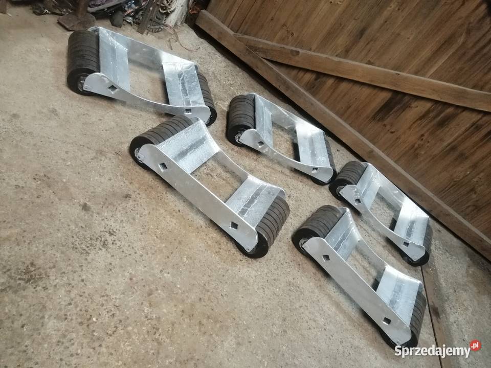 Wózek Rolka pod urwane zblokowane koło Kotla