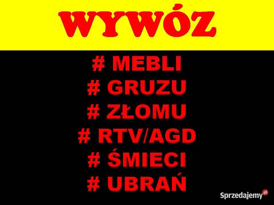 Przeprowadzki Transport utylizacja starych mebli łódzkie Zapolice