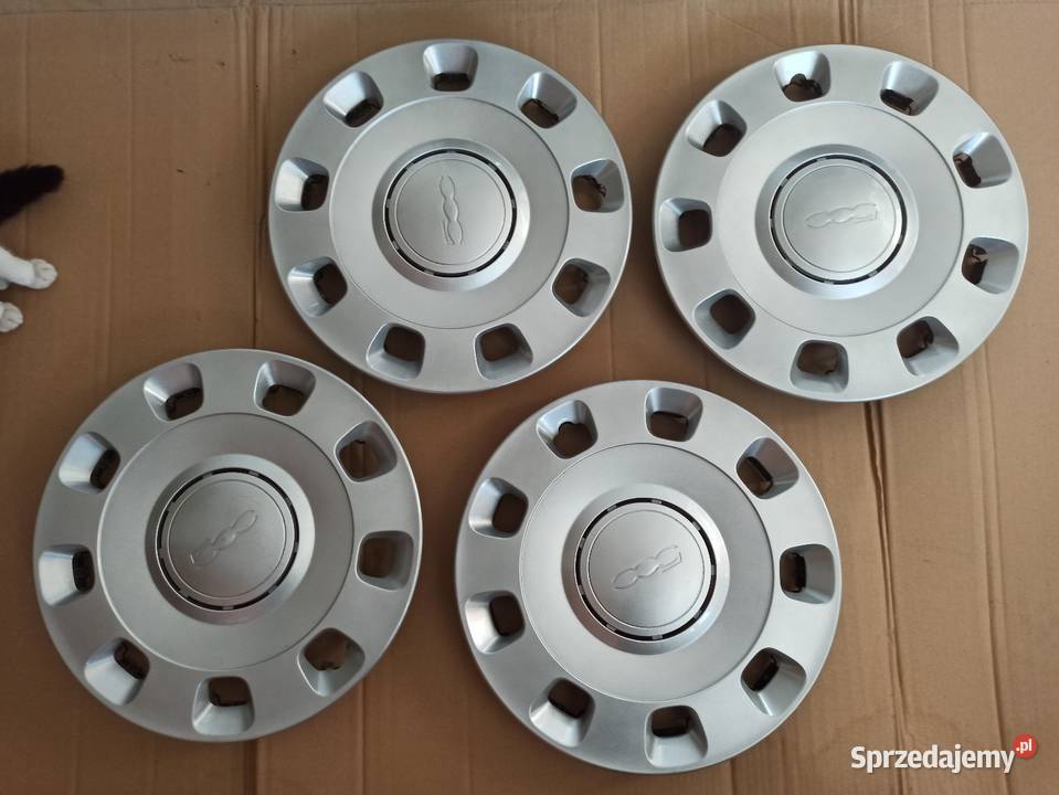 Kołpaki Fiat 500 14 oryginalne Opony i felgi Kraków