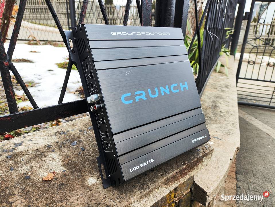 Wzmacniacz samochodowy 2 kanałowy Crunch GPX5002 Niegowonice sprzedam