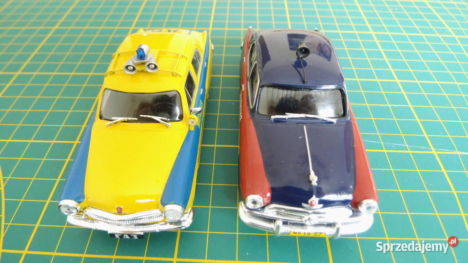 Zestaw trzeci samochodów metalowych wielkopolskie Radzewice