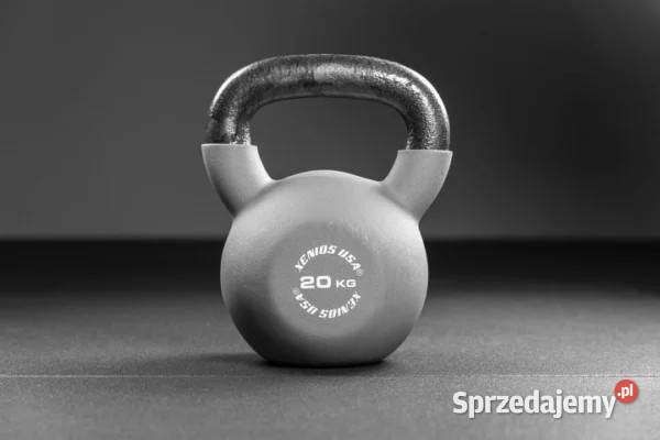 Fitness Kettlebell neoprenowe kolorowe Xenios Sprzęt do ćwiczeń Wałcz