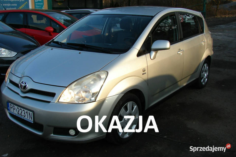 Toyota Corolla Verso Super stan Salon benzyna II wielkopolskie sprzedam