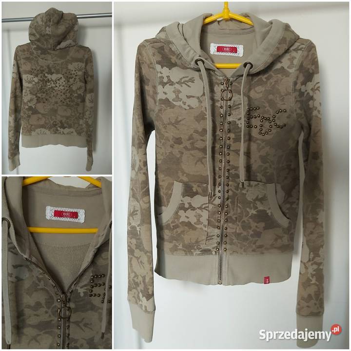 Bluza Esprit z kapturem rozmiar S zielony Lublin sprzedam