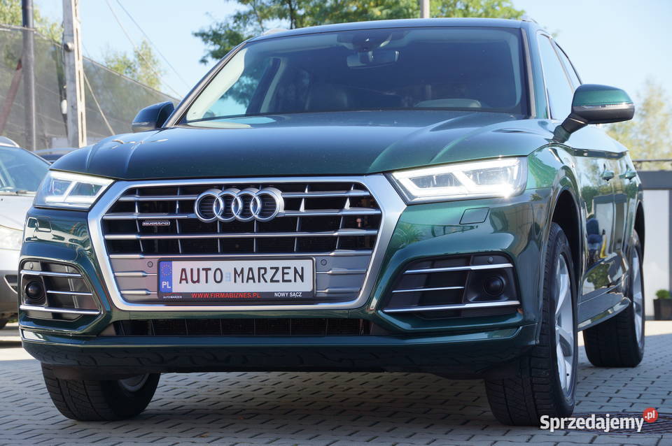 Audi Q5 20 TDI CR 190 4x4 SLine Virtual Navi zielony Nowy Sącz